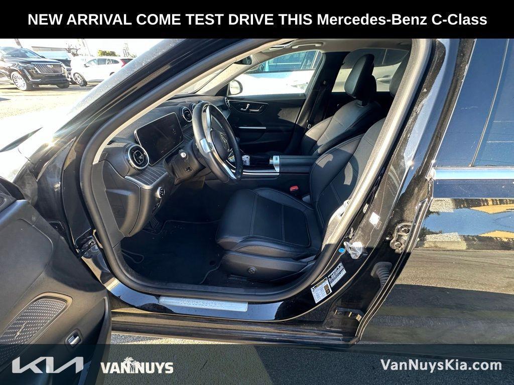 used 2023 Mercedes-Benz C-Class car, priced at $33,500