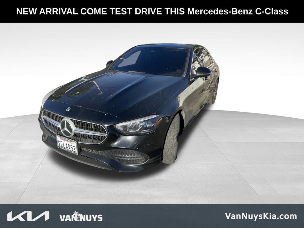 used 2023 Mercedes-Benz C-Class car, priced at $33,500