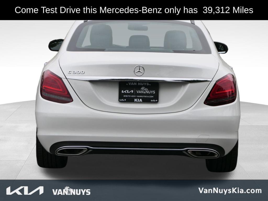 used 2021 Mercedes-Benz C-Class car, priced at $25,500