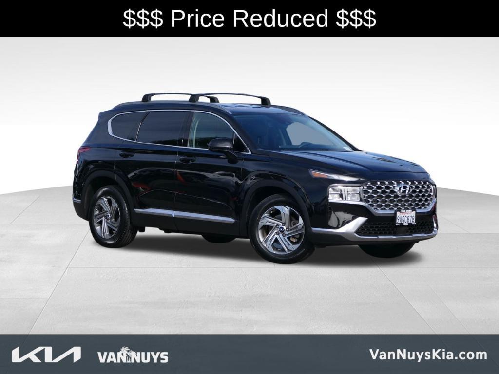 used 2022 Hyundai Santa Fe car, priced at $22,250