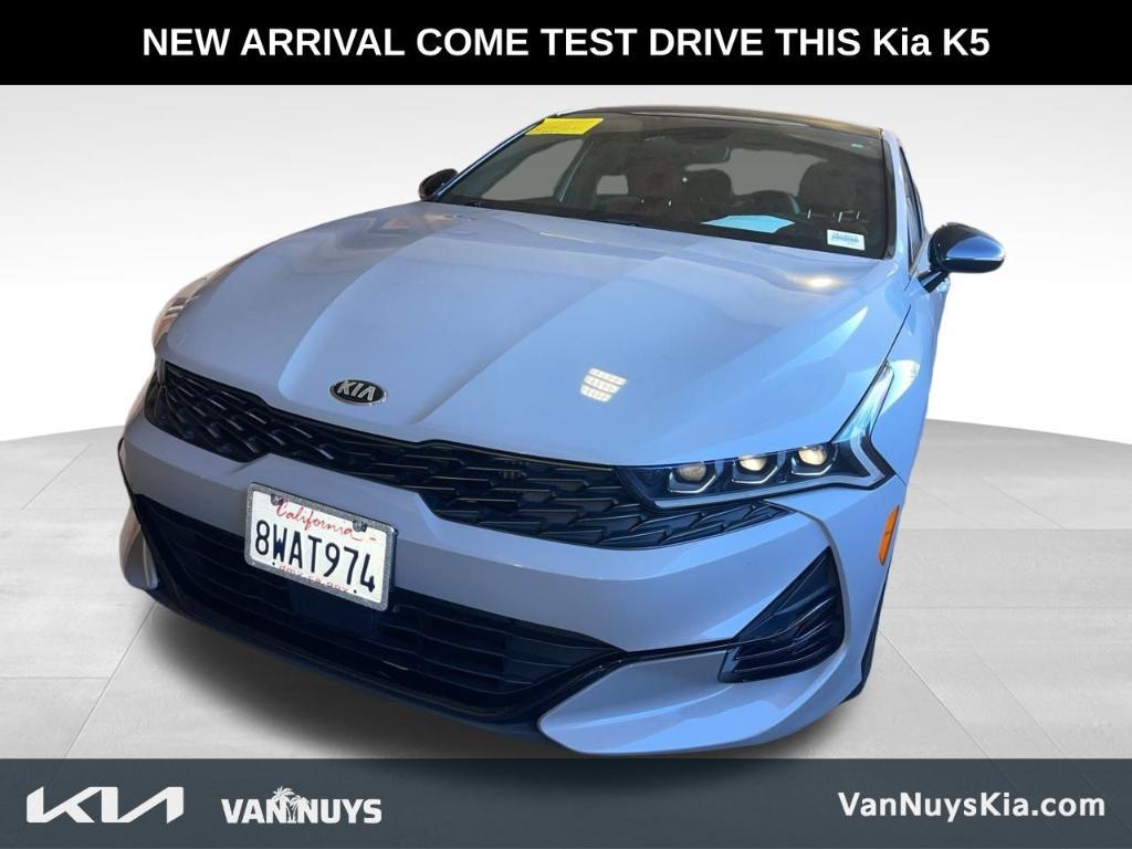 used 2021 Kia K5 car, priced at $22,000
