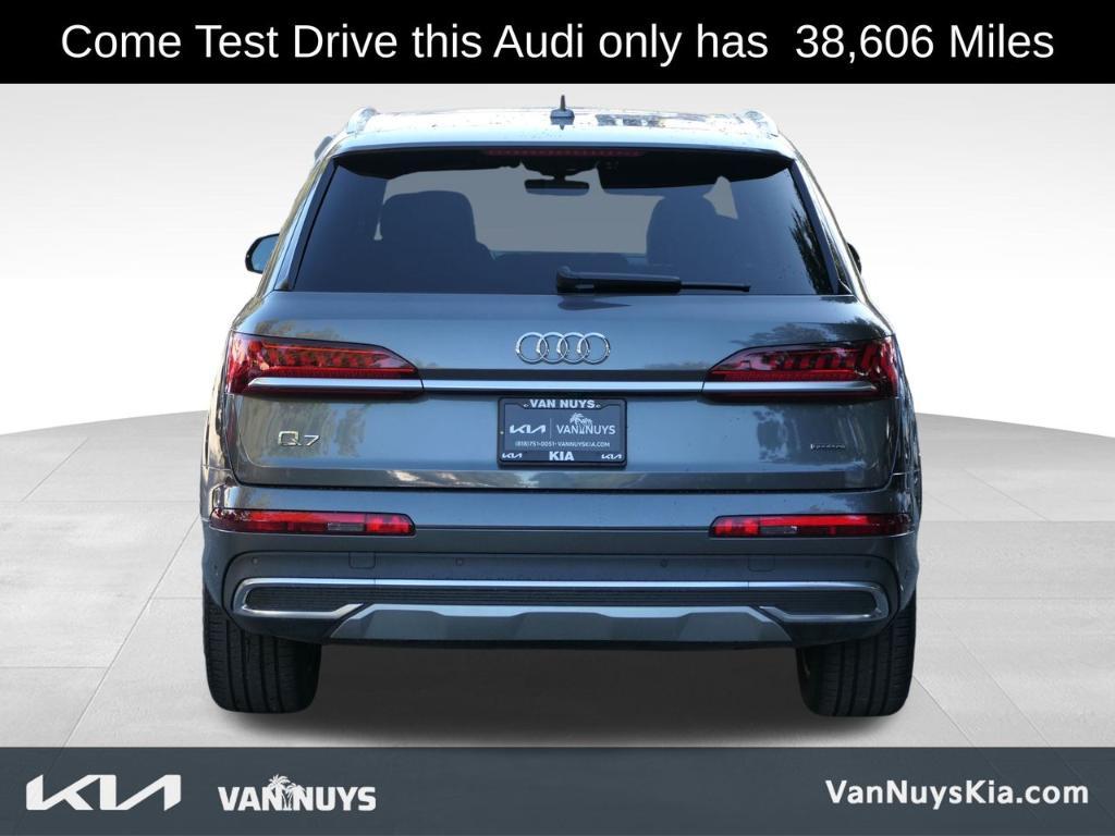 used 2022 Audi Q7 car, priced at $35,000