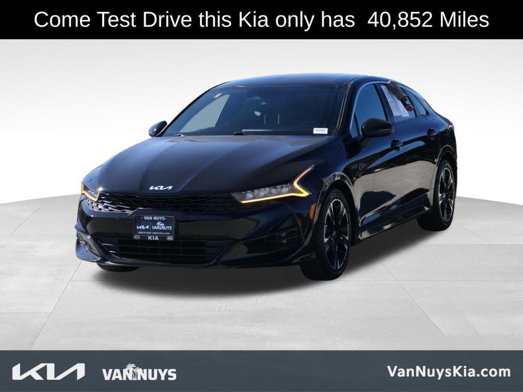 used 2022 Kia K5 car, priced at $23,500