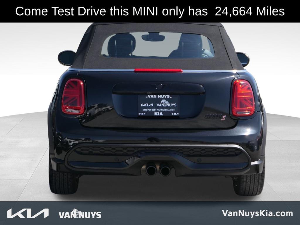 used 2023 MINI Convertible car, priced at $27,000