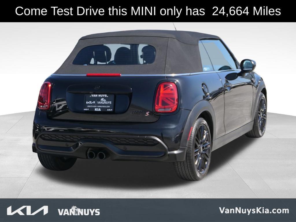 used 2023 MINI Convertible car, priced at $27,000