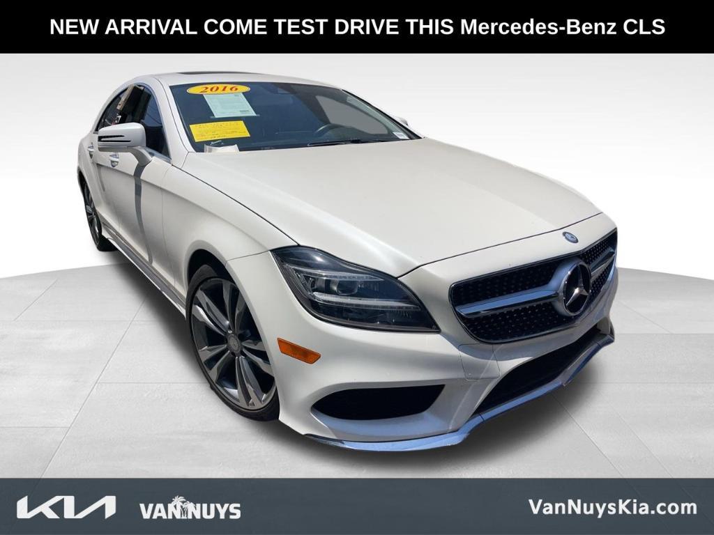 used 2016 Mercedes-Benz CLS-Class car, priced at $27,998