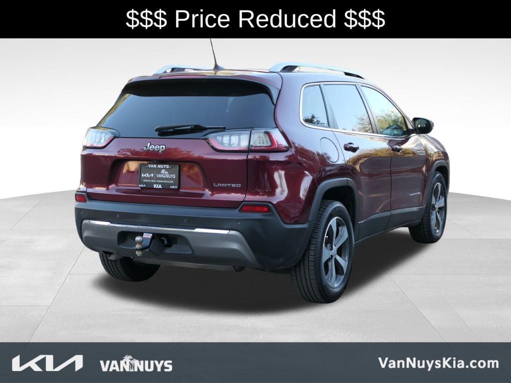 used 2019 Jeep Cherokee car, priced at $15,500