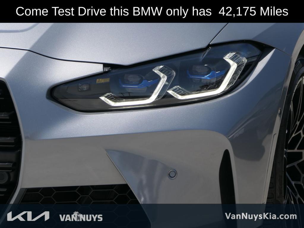 used 2023 BMW M4 car, priced at $68,500