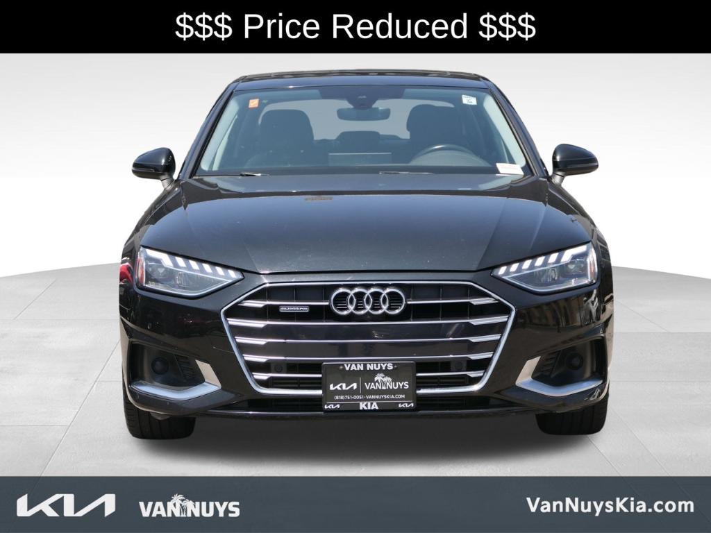 used 2022 Audi A4 car, priced at $20,000