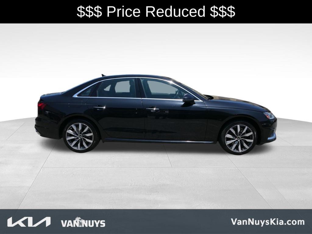 used 2022 Audi A4 car, priced at $20,000