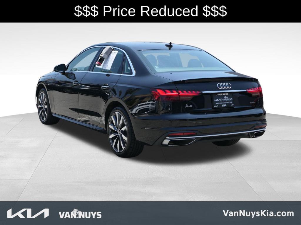 used 2022 Audi A4 car, priced at $20,000
