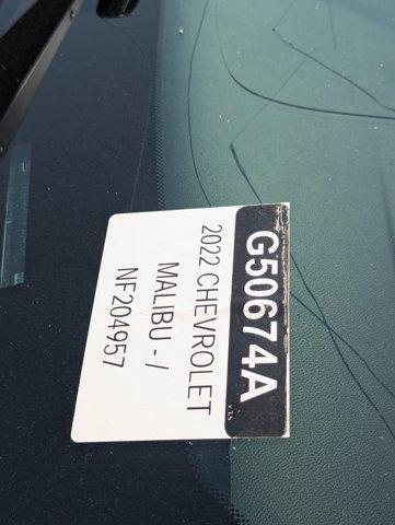 used 2022 Chevrolet Malibu car, priced at $17,844