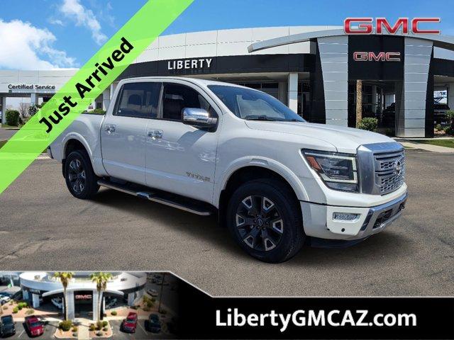 used 2023 Nissan Titan car, priced at $49,921