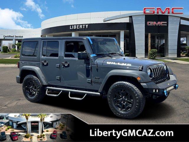 used 2017 Jeep Wrangler Unlimited car, priced at $22,651