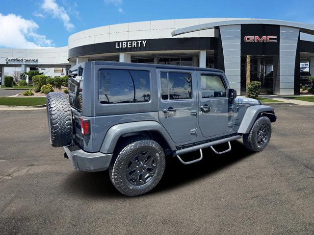 used 2017 Jeep Wrangler Unlimited car, priced at $22,651