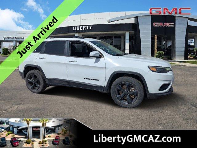 used 2021 Jeep Cherokee car, priced at $18,522