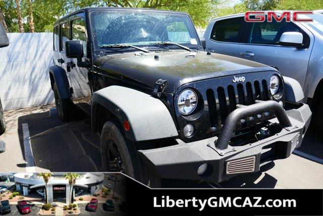 used 2015 Jeep Wrangler Unlimited car, priced at $21,994