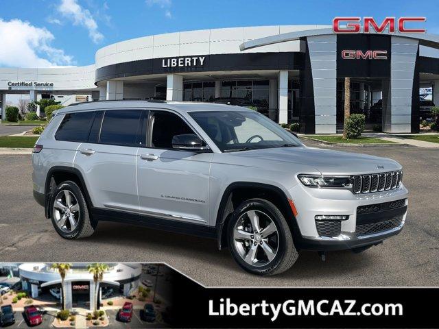 used 2021 Jeep Grand Cherokee L car, priced at $30,799