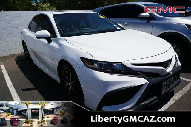 used 2021 Toyota Camry car, priced at $24,637