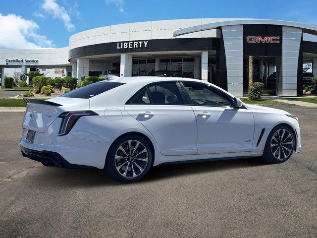 used 2022 Cadillac CT4-V car, priced at $51,409