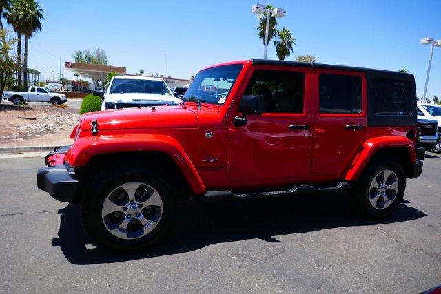 used 2017 Jeep Wrangler Unlimited car, priced at $23,417