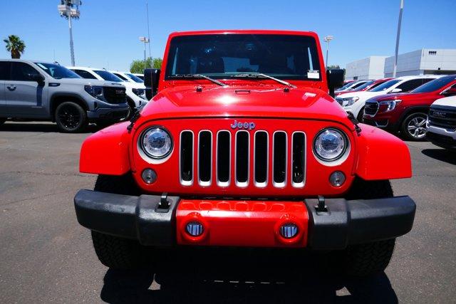 used 2017 Jeep Wrangler Unlimited car, priced at $23,417