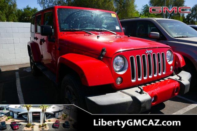 used 2017 Jeep Wrangler Unlimited car, priced at $24,604