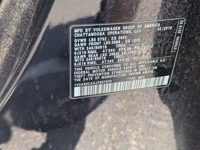 used 2018 Volkswagen Atlas car, priced at $10,613
