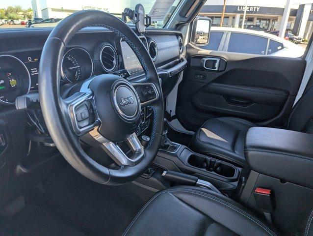 used 2022 Jeep Wrangler Unlimited 4xe car, priced at $31,652