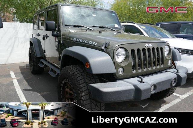 used 2015 Jeep Wrangler Unlimited car, priced at $24,297
