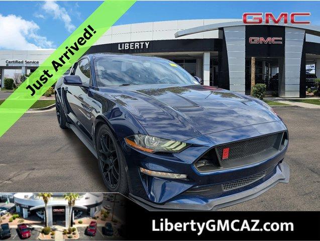used 2018 Ford Mustang car, priced at $26,437