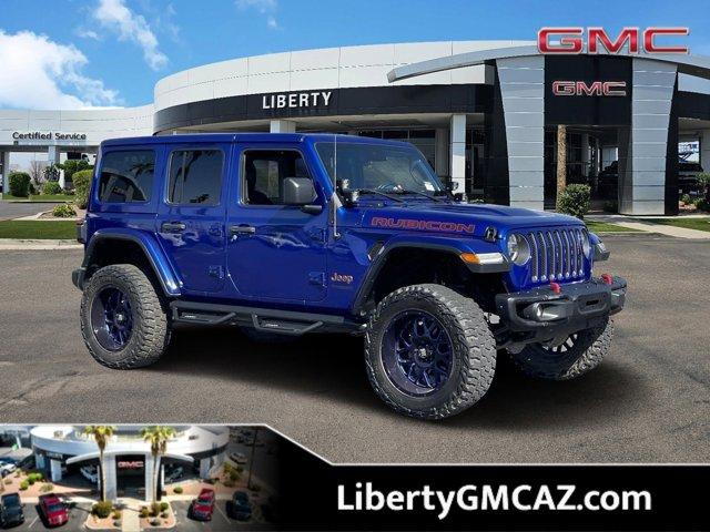 used 2020 Jeep Wrangler Unlimited car, priced at $34,186