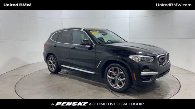 used 2021 BMW X3 car, priced at $30,995