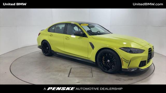 used 2023 BMW M3 car, priced at $78,960