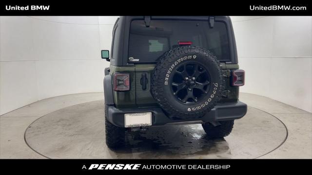 used 2021 Jeep Wrangler car, priced at $31,495