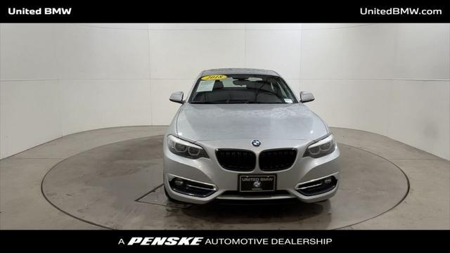 used 2018 BMW 230 car, priced at $19,460