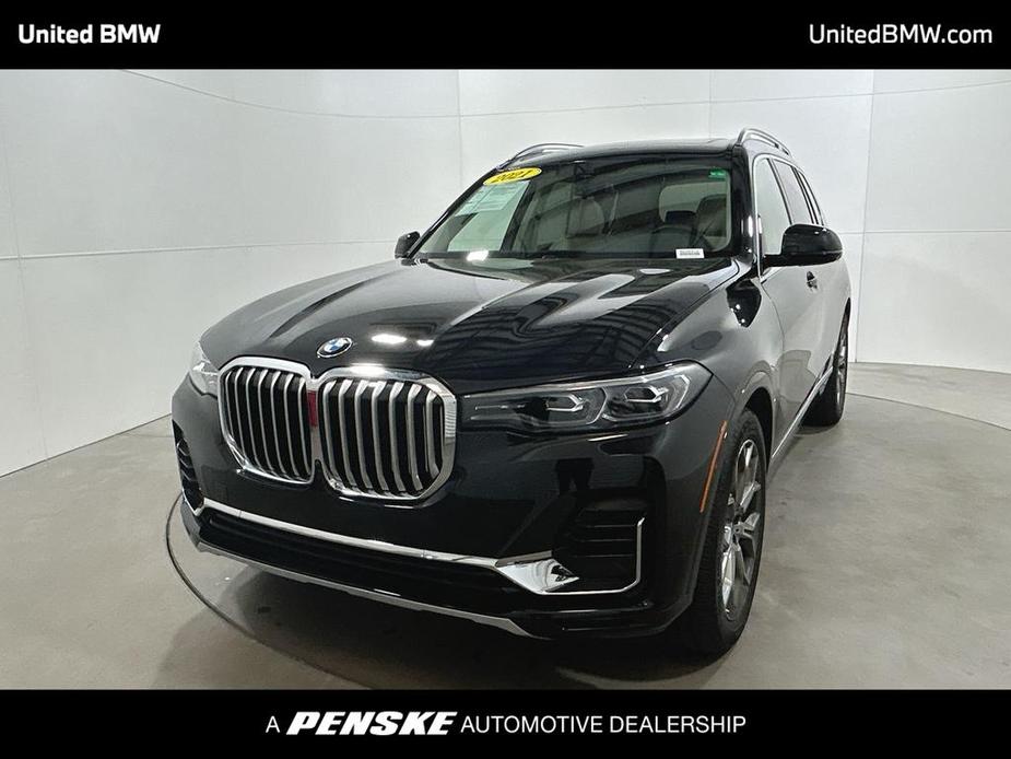 used 2021 BMW X7 car, priced at $57,495