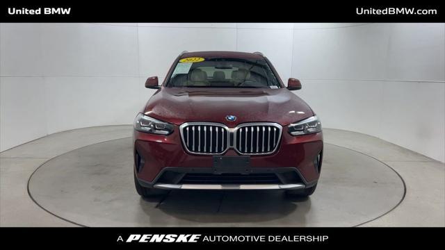 used 2022 BMW X3 car, priced at $34,460