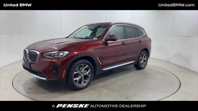 used 2022 BMW X3 car, priced at $34,460