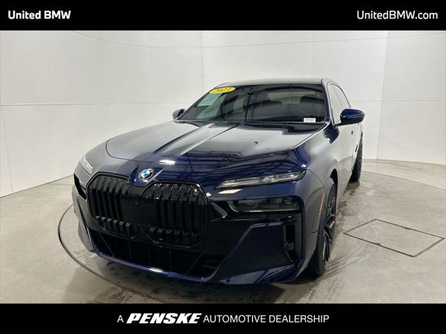 used 2023 BMW 740 car, priced at $71,995