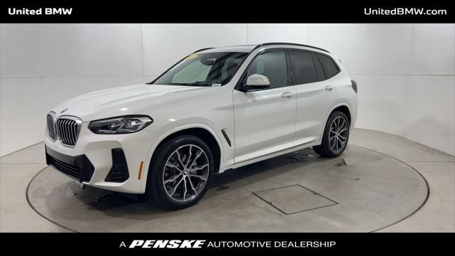 used 2022 BMW X3 car, priced at $36,495