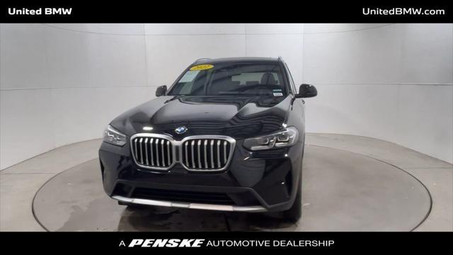 used 2022 BMW X3 car, priced at $36,495