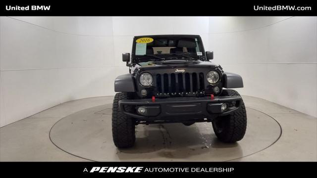 used 2016 Jeep Wrangler Unlimited car, priced at $21,460