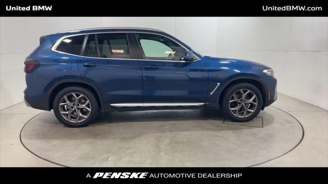 used 2022 BMW X3 car, priced at $34,495