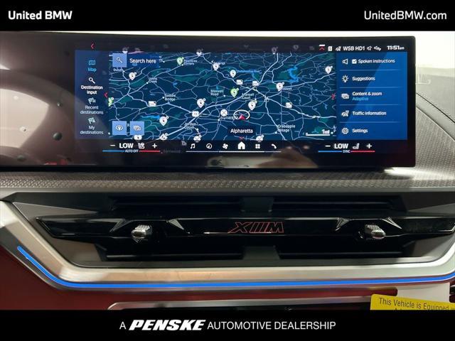 new 2025 BMW XM car, priced at $191,275