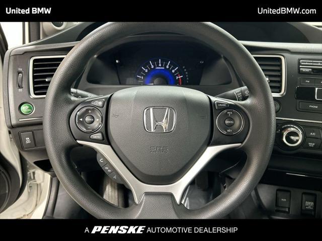 used 2015 Honda Civic car, priced at $10,995