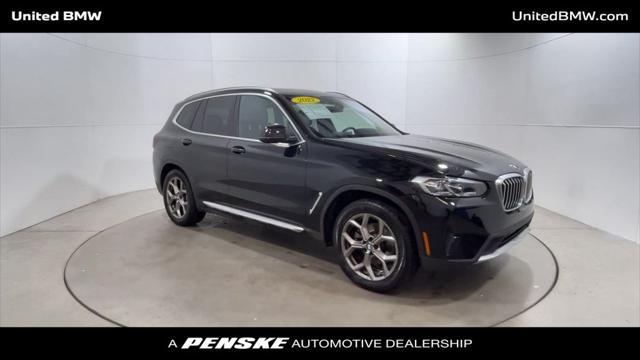 used 2022 BMW X3 car, priced at $35,995