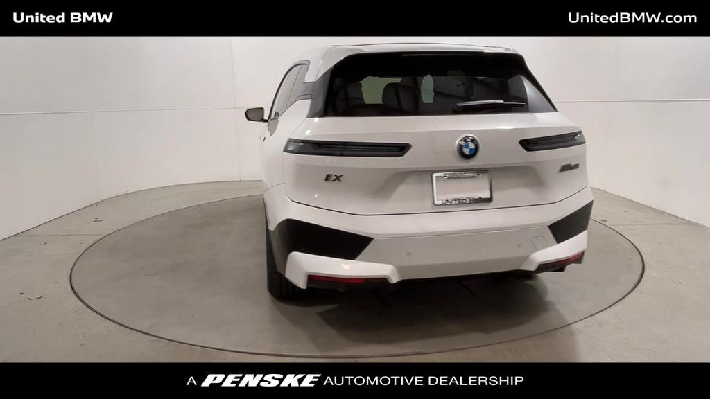 new 2024 BMW iX car, priced at $117,555