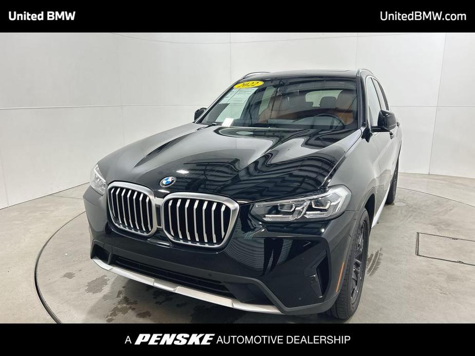 used 2022 BMW X3 car, priced at $39,495