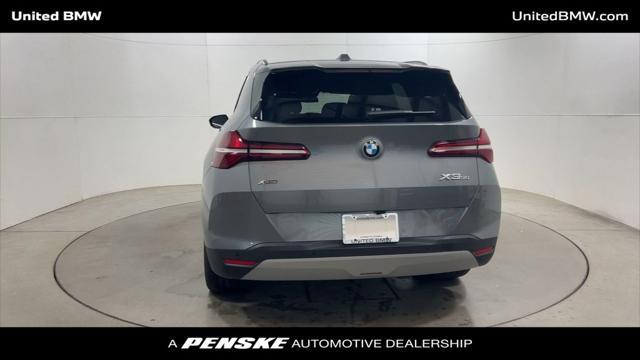 new 2025 BMW X3 car, priced at $57,335